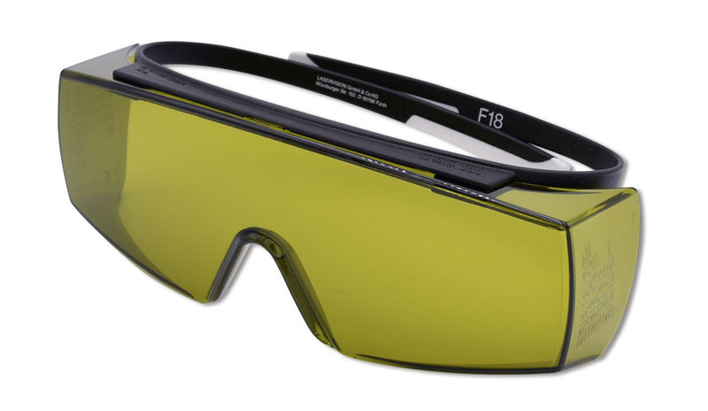 <strong>Hager & Werken iSpec Laserschutzbrille Überbrille</strong><br> Laserschutzbrille für Brillenträger