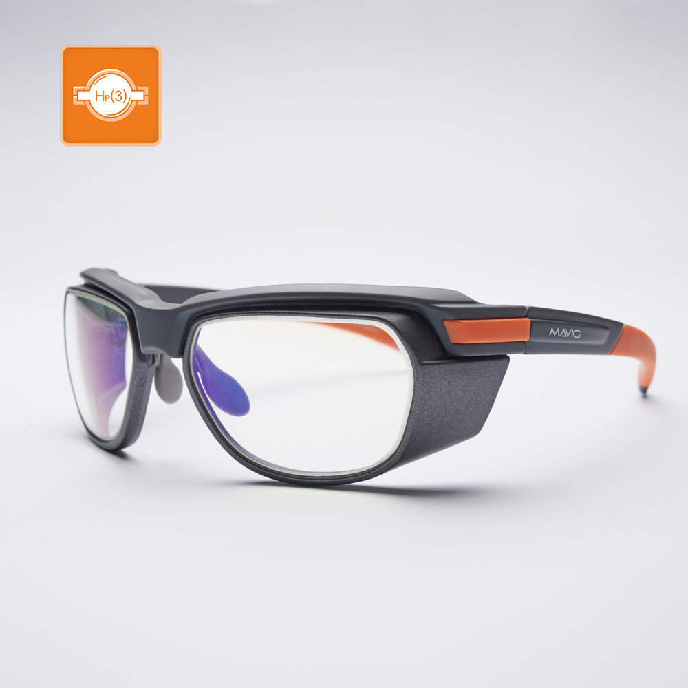 <strong>Mavig BR130 mit Dosimeteranbindung</strong><br>Dosimetrie-Röntgenschutzbrille
