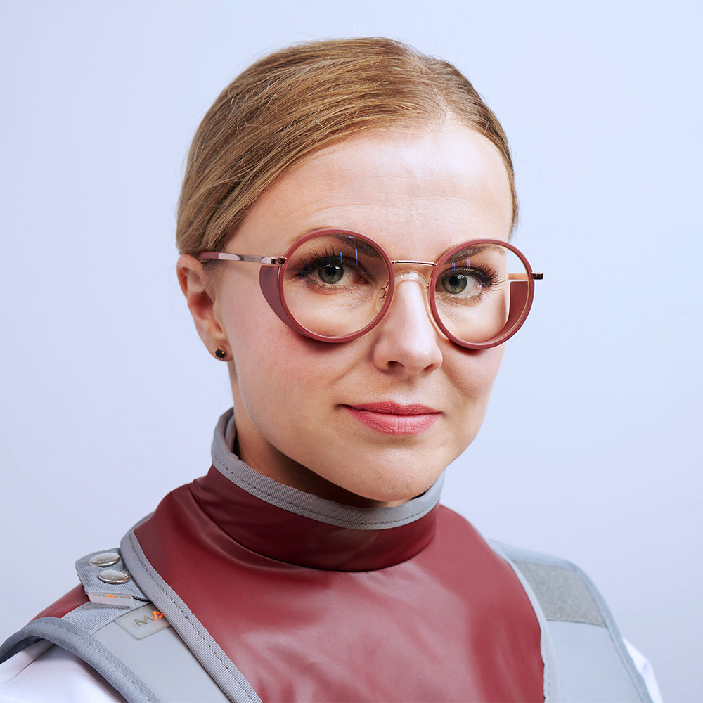 MAVIG Röntgenschutzbrille BR320 Titan Strahlenschutzbrille 0,50 mm Pb