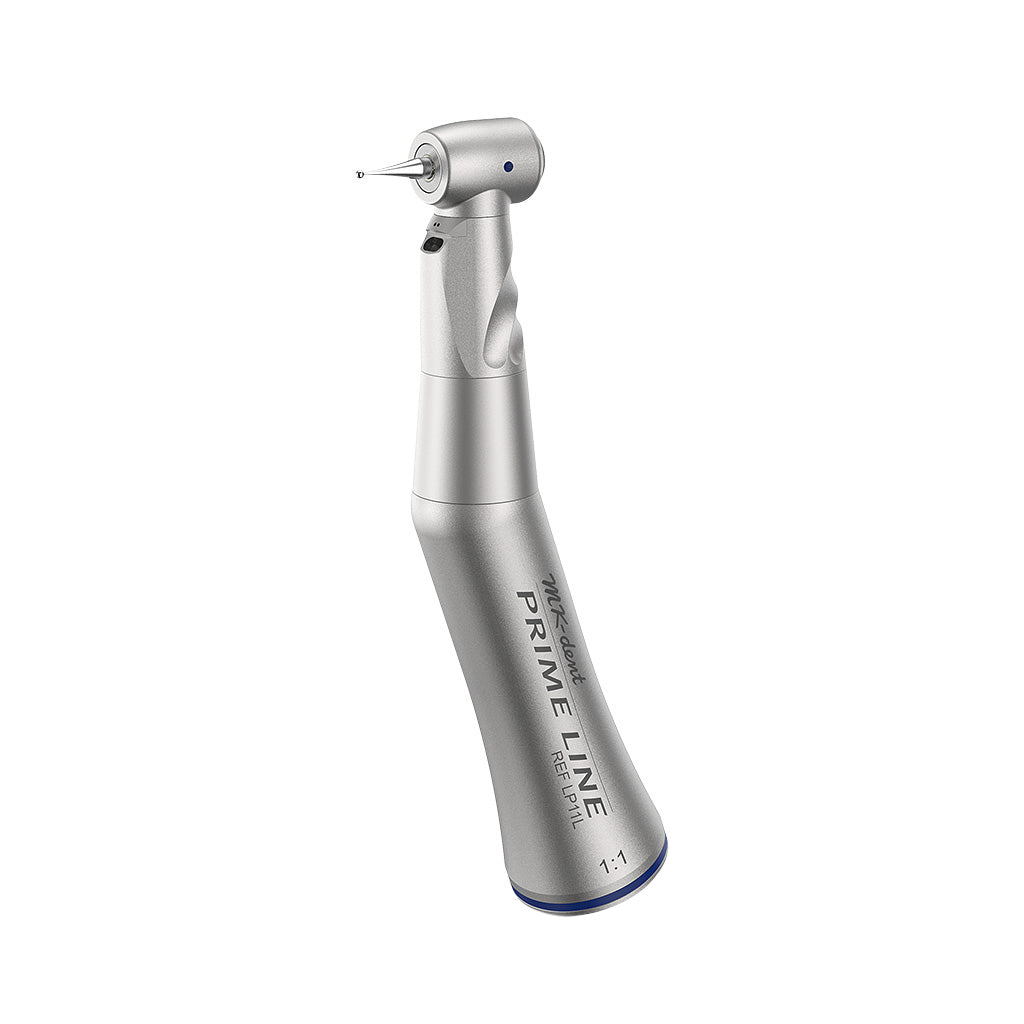<strong>MK-dent LP11L Prime Line Winkelstück</strong><br>blau / 1:1 / Licht / ISO<br>CA-Bohrer (Ø 2,35 mm)