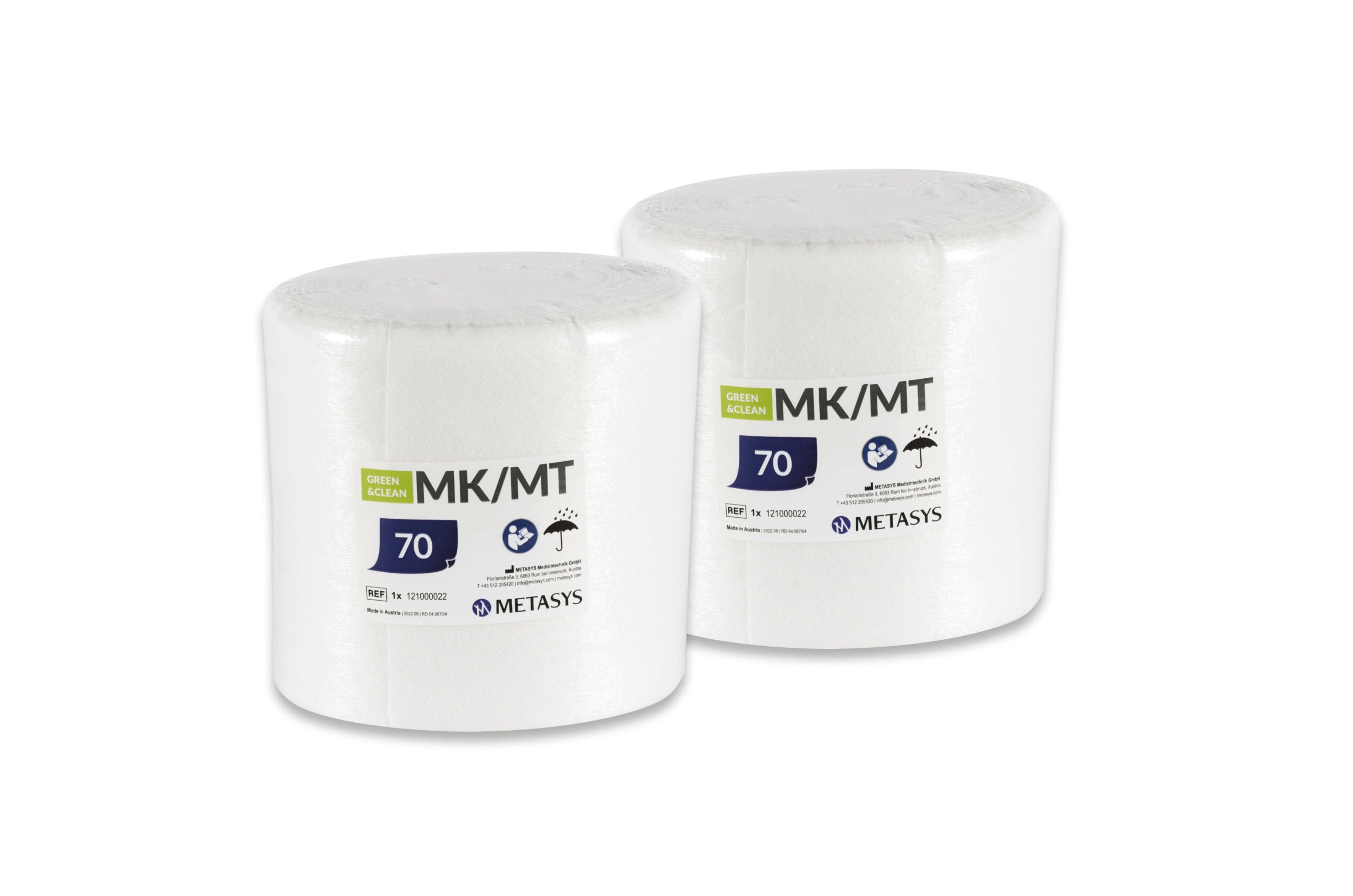 <strong>Metasys GREEN & CLEAN MK</strong><br> Alkoholfreie Wischdesinfektion<br>29 x 27 cm