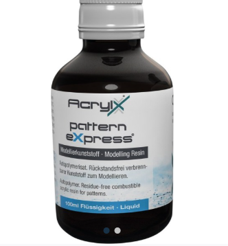 Modellierkunststoff, Autopolymerisat. Rückstandsfrei verbrennbarer Kunststoff für sämtliche zahntechnische Modellationen im Dentallabor.