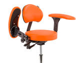 SCORE® Ergo-Support Mikroskopstuhl Behandlerstuhl für Zahnarzt & Endodontie