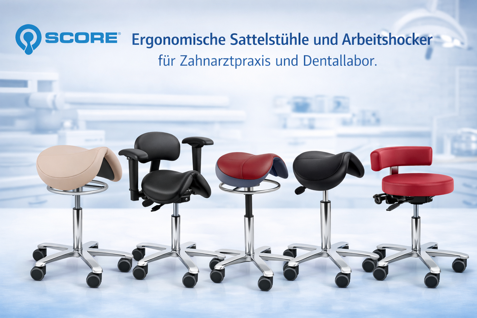 Score Sattelstühle & Arbeitshocker