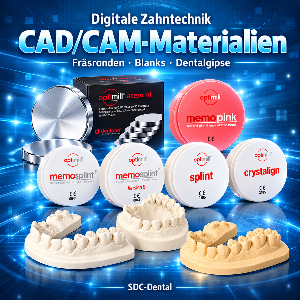 CAD/CAM für die digitale Zahnmedizin und Zahntechnik – SDC-Dental