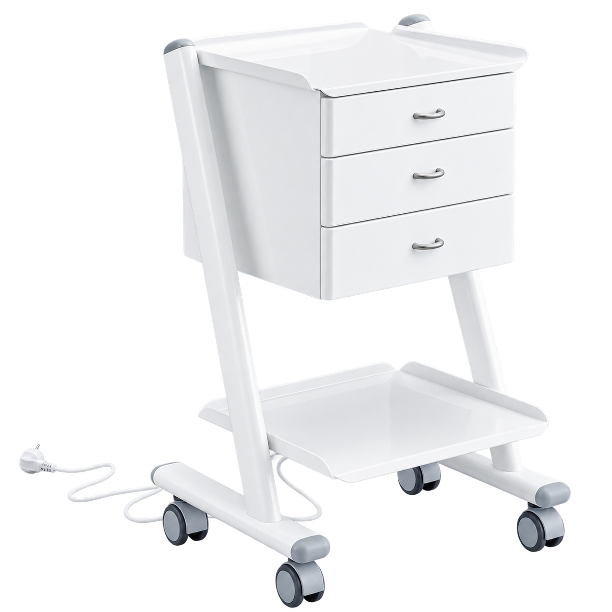 DTS-Design Geräte-Cart LARGE mit Option Schubladen und Luft-/Wasserversorgung