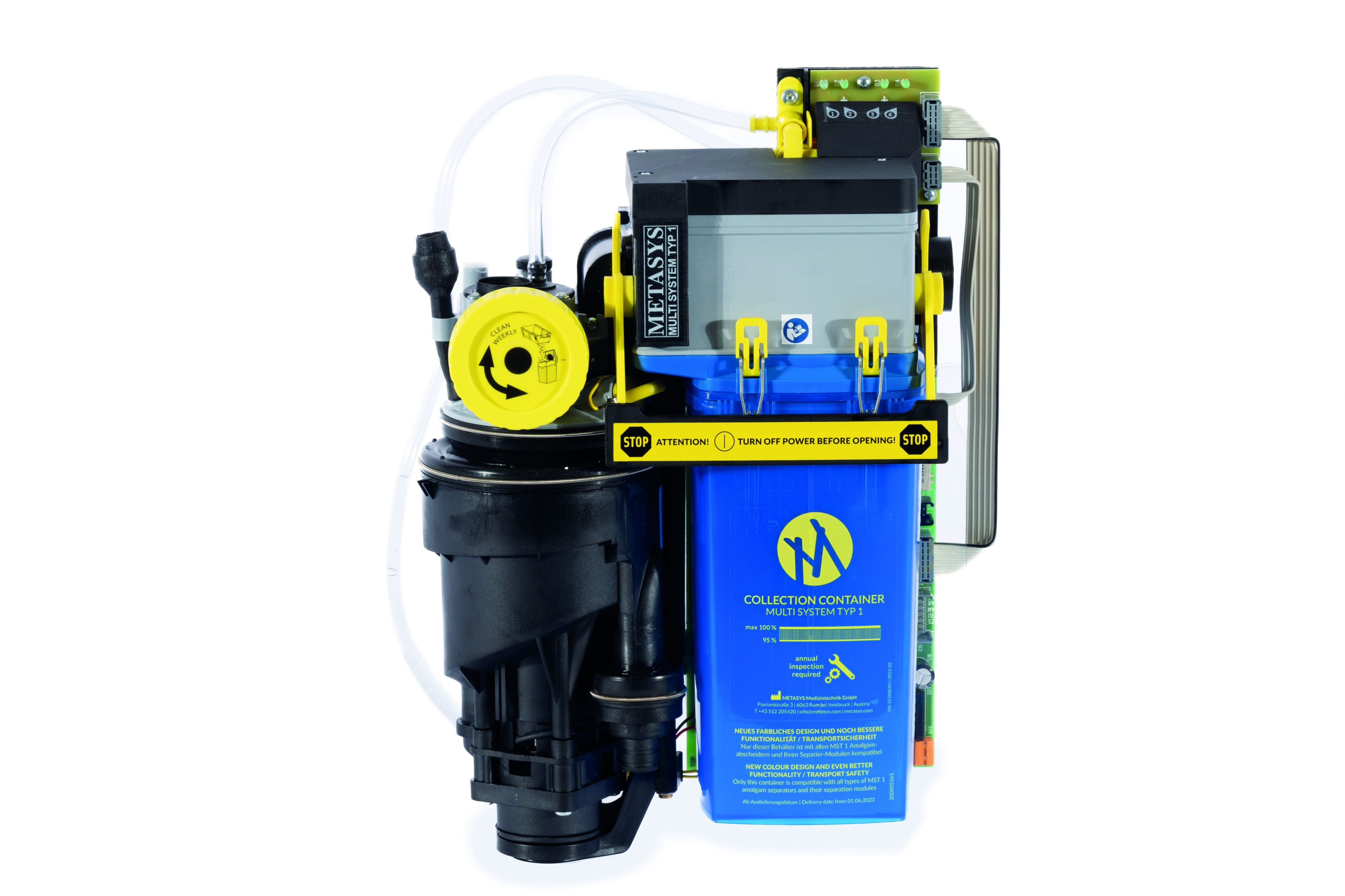 <strong>Metasys Amalgamabscheider MULTI SYSTEM TYP 1 (MST 1)</strong><br> Amalgamabscheider