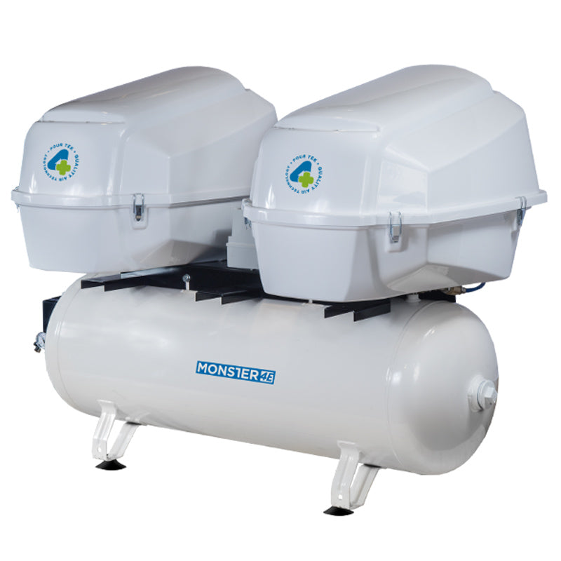 <strong>4tek Eco4 Kompressor mit Optionen</strong><br>4-5 Behandler