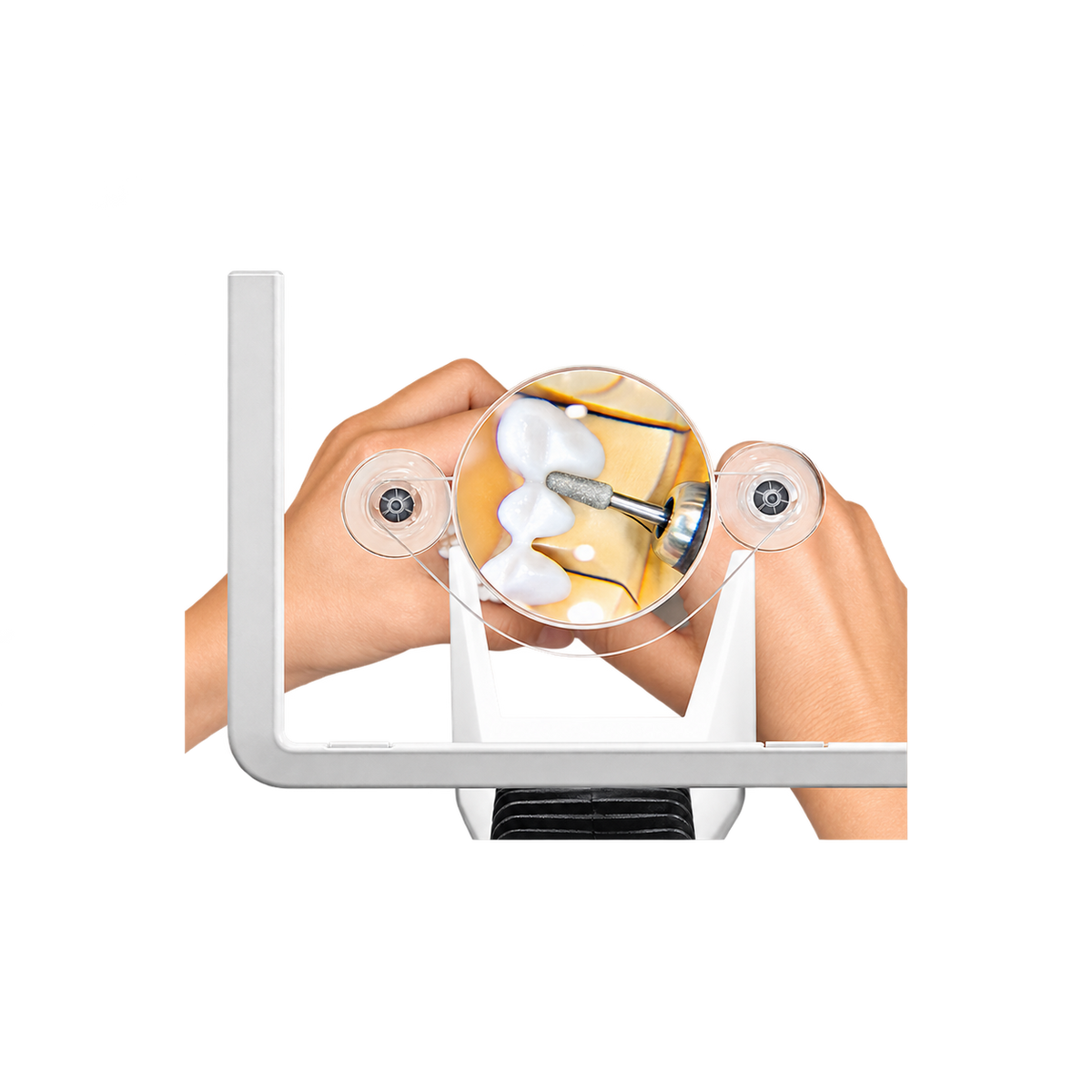 Schick Dental Lupe für Schutzscheiben am Arbeitsplatz