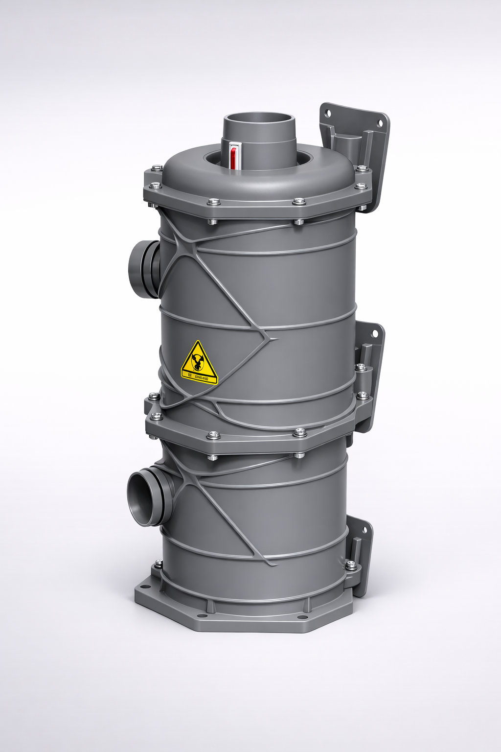CATTANI HEPA-H14-Abluftfilter mit Aktivkohle für 9 bis 12 Dentaleinheiten