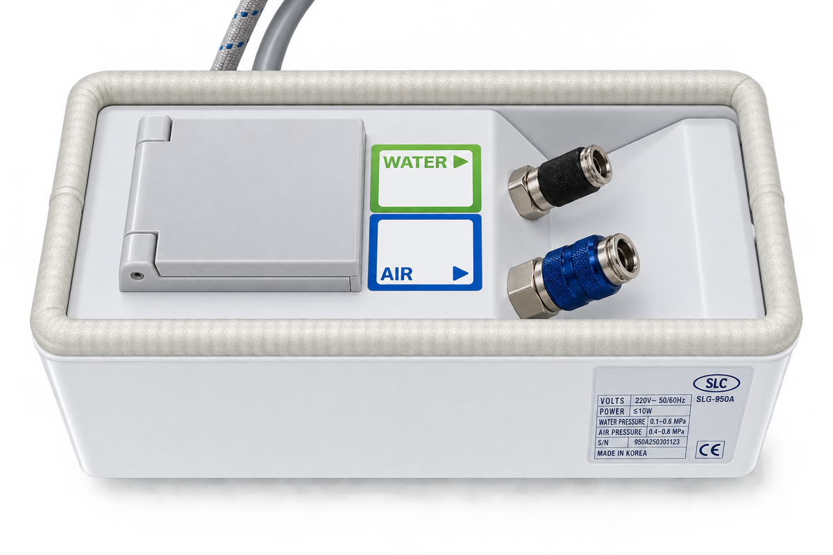 DTS-Design Anschlussbox Typ 2 für Druckluft Wasser und Strom