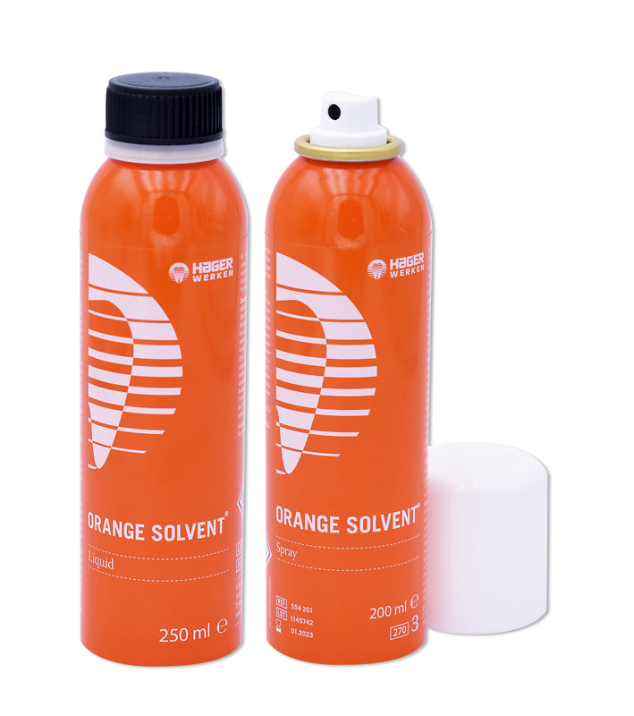 Hager & Werken Orange Solvent Reinigungslösung als Spray und Liquid