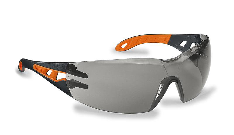 Hager & Werken iSpec Pure Fit Schutzbrille mit duosphärischer Scheibe und Antifog-Beschichtung für Zahnarztpraxis und Dentallabor.