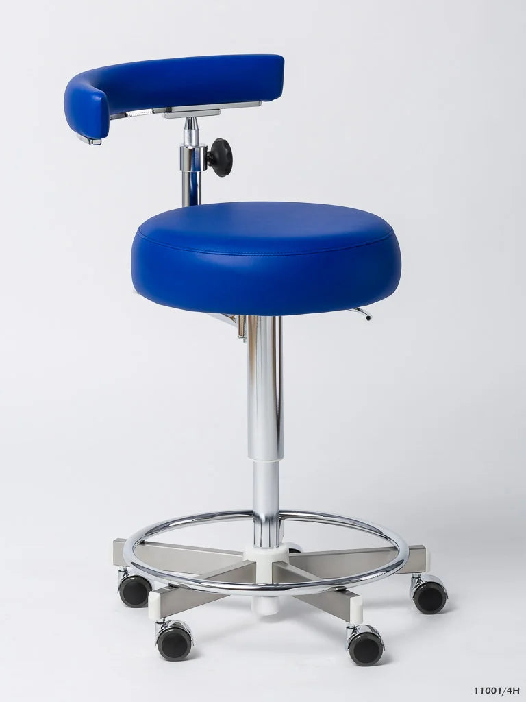 Jörg & Sohn Coburg Dentalift 11001: Zahnärztlicher Arbeitsstuhl mit ergonomischem Design, gepolsterten Armlehnen und einer verstellbaren Rückenlehne, geeignet für eine komfortable Behandlung und optimale Unterstützung in der zahnärztlichen Praxis