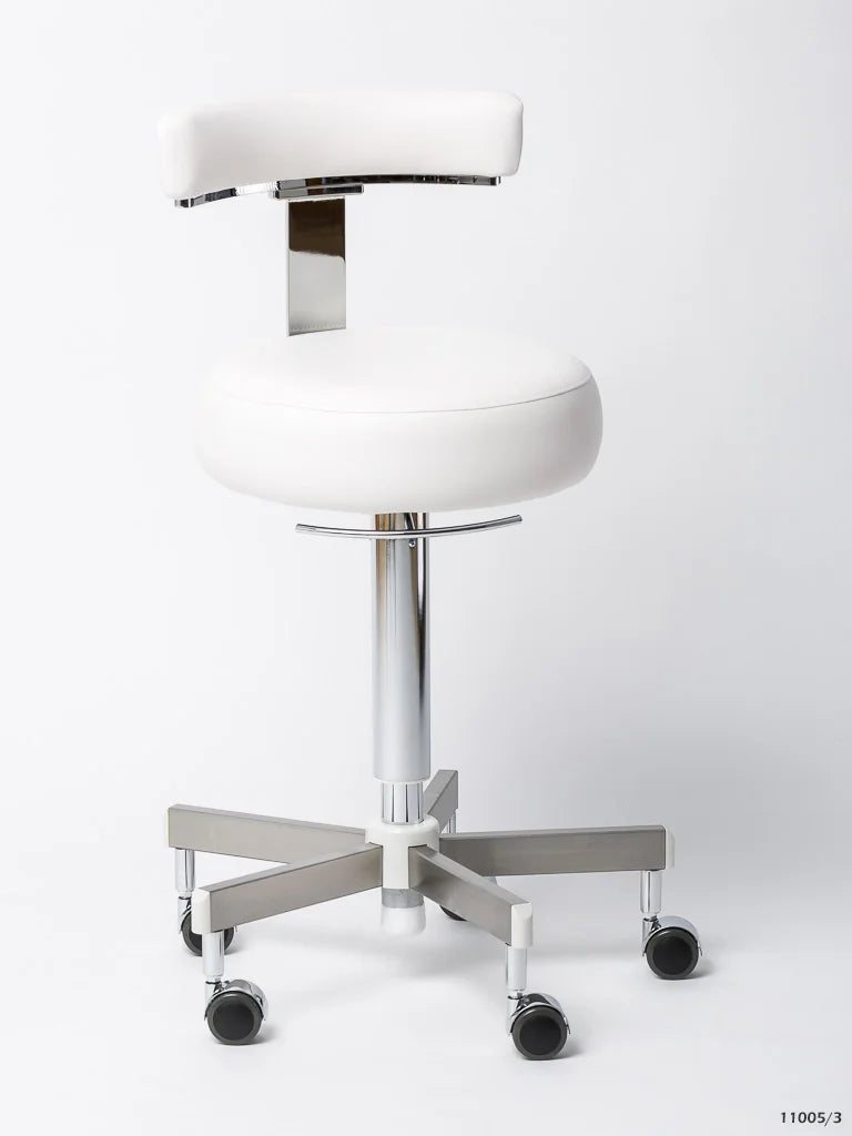 Jörg & Sohn Coburg Dentalift 11005: Zahnärztlicher Arbeitsstuhl mit ergonomischem Design, gepolsterten Armlehnen und einer verstellbaren Rückenlehne, geeignet für eine komfortable Behandlung und optimale Unterstützung in der zahnärztlichen Praxis