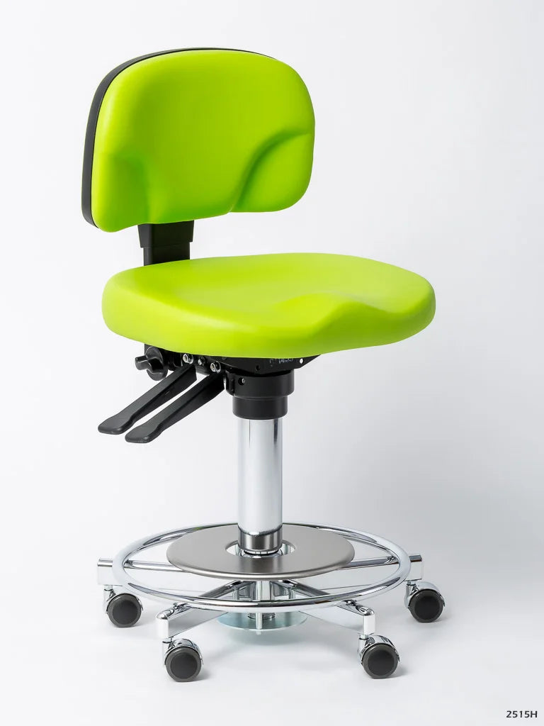 Jörg & Sohn Coburg Dentalift 2515: Moderner Arbeitsstuhl mit ergonomischem Sitz, verstellbarer Höhe und stabiler Basis für maximale Unterstützung und Komfort in der zahnärztlichen Praxis oder im Labor