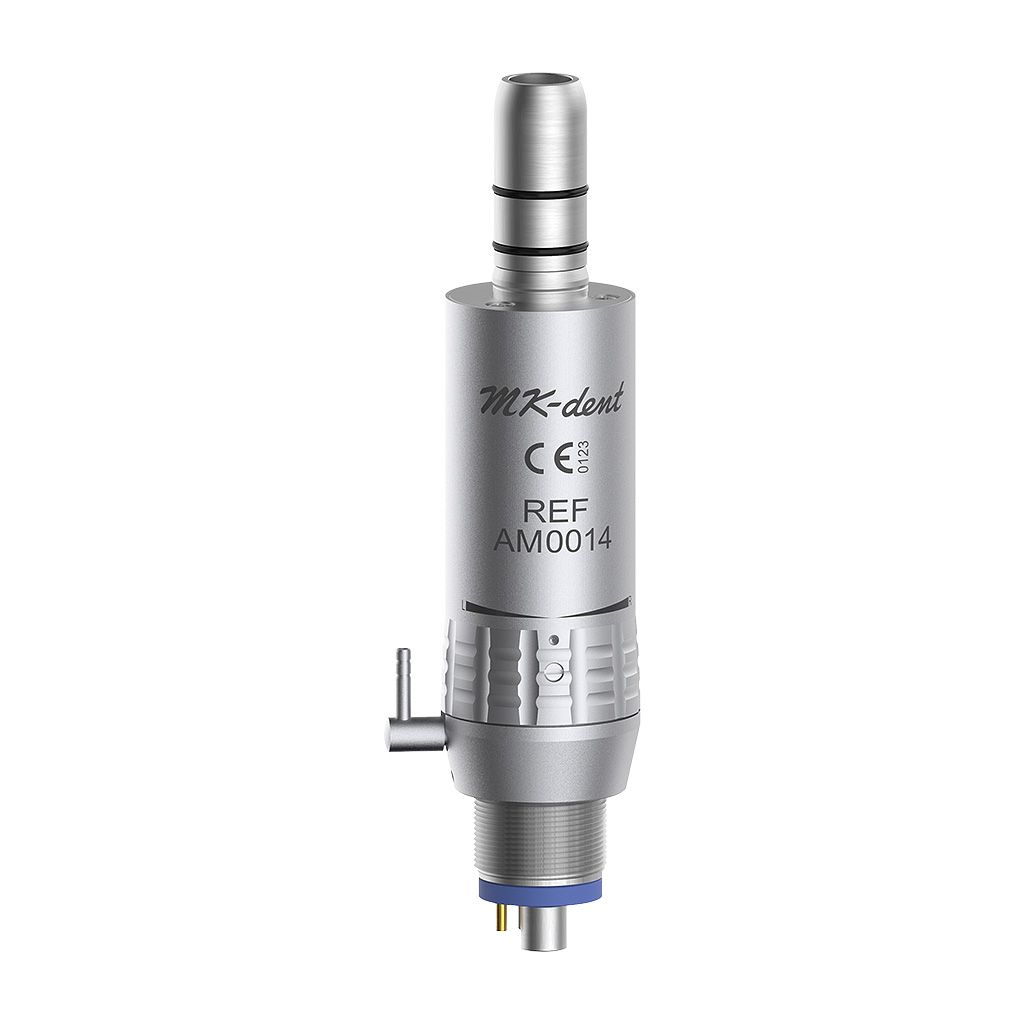 MK-dent AM0014 Air pneumatischer Dental-Luftmotor mit 4-Loch-Midwest-Anschluss und externer Sprayführung