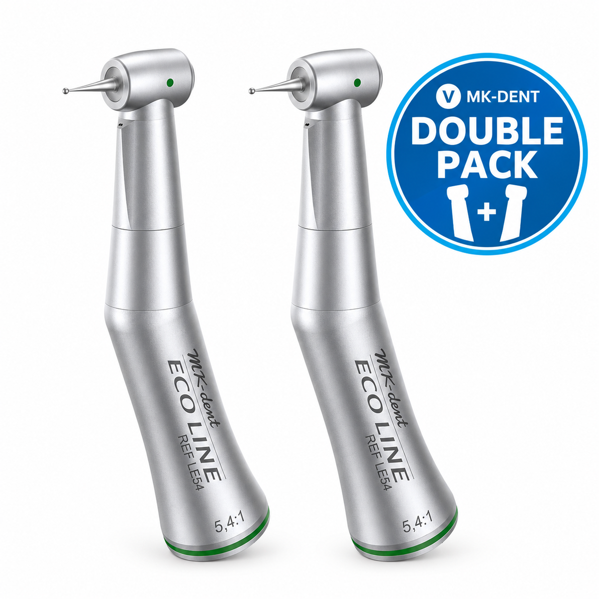 MK-dent LE54 Eco Line Winkelstück ohne Licht – Double Pack Aktion
