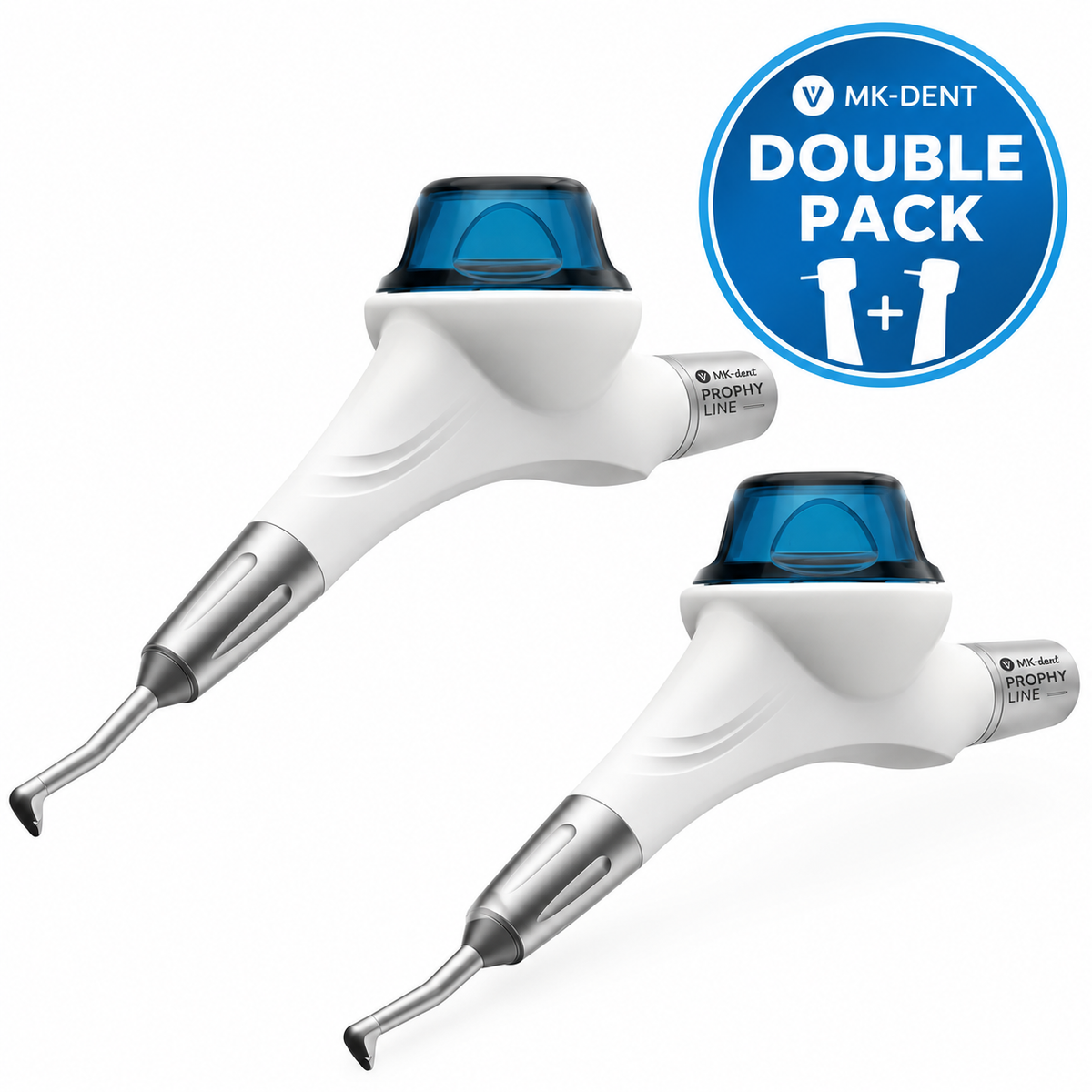 MK-dent PR1011 Double Pack Aktion mit zwei Prophy Line Pulverstrahlgeräten