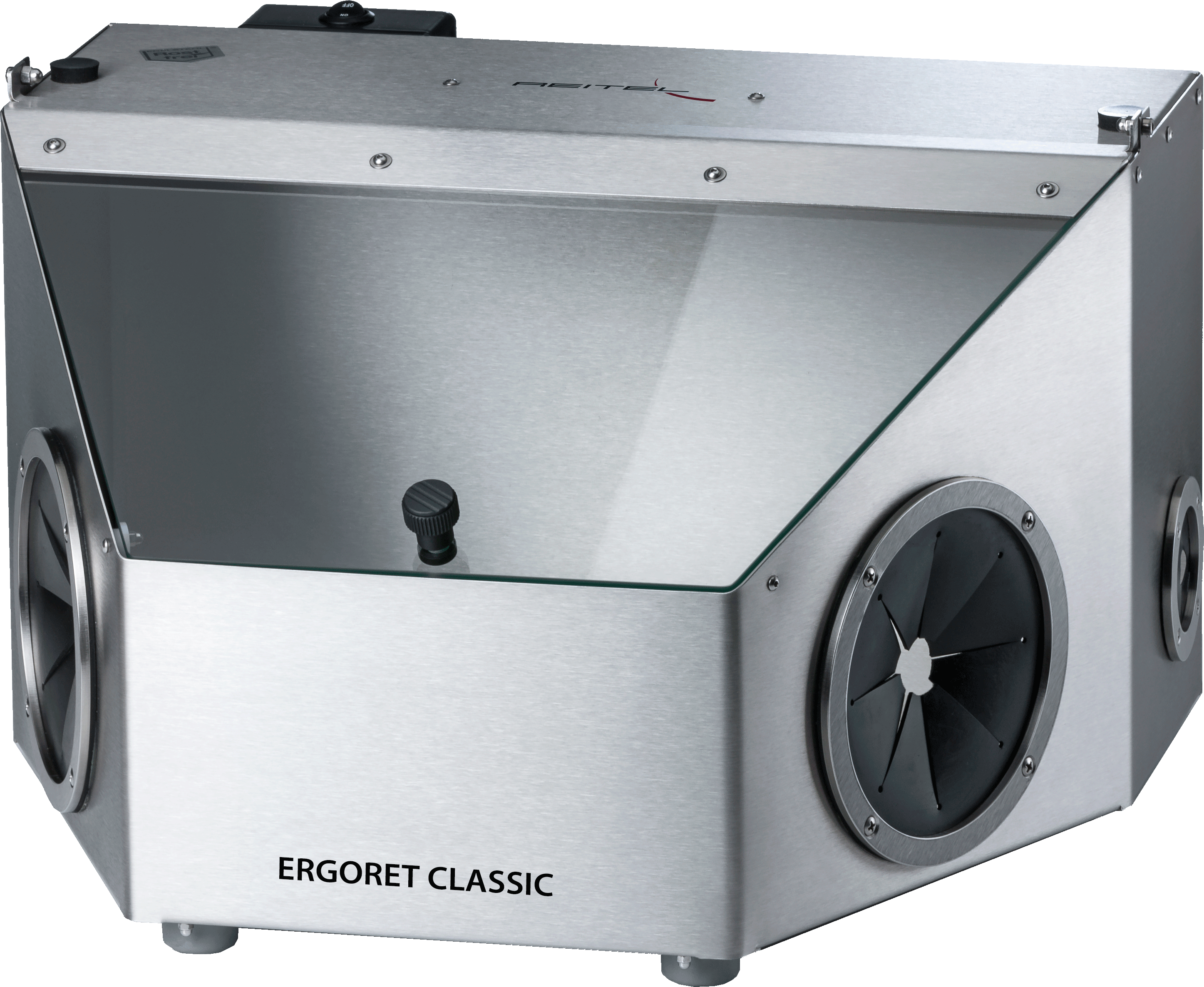 REITEL ERGORET CLASSIC Arbeitsplatz mit Glassichtscheibe und LED-Beleuchtung