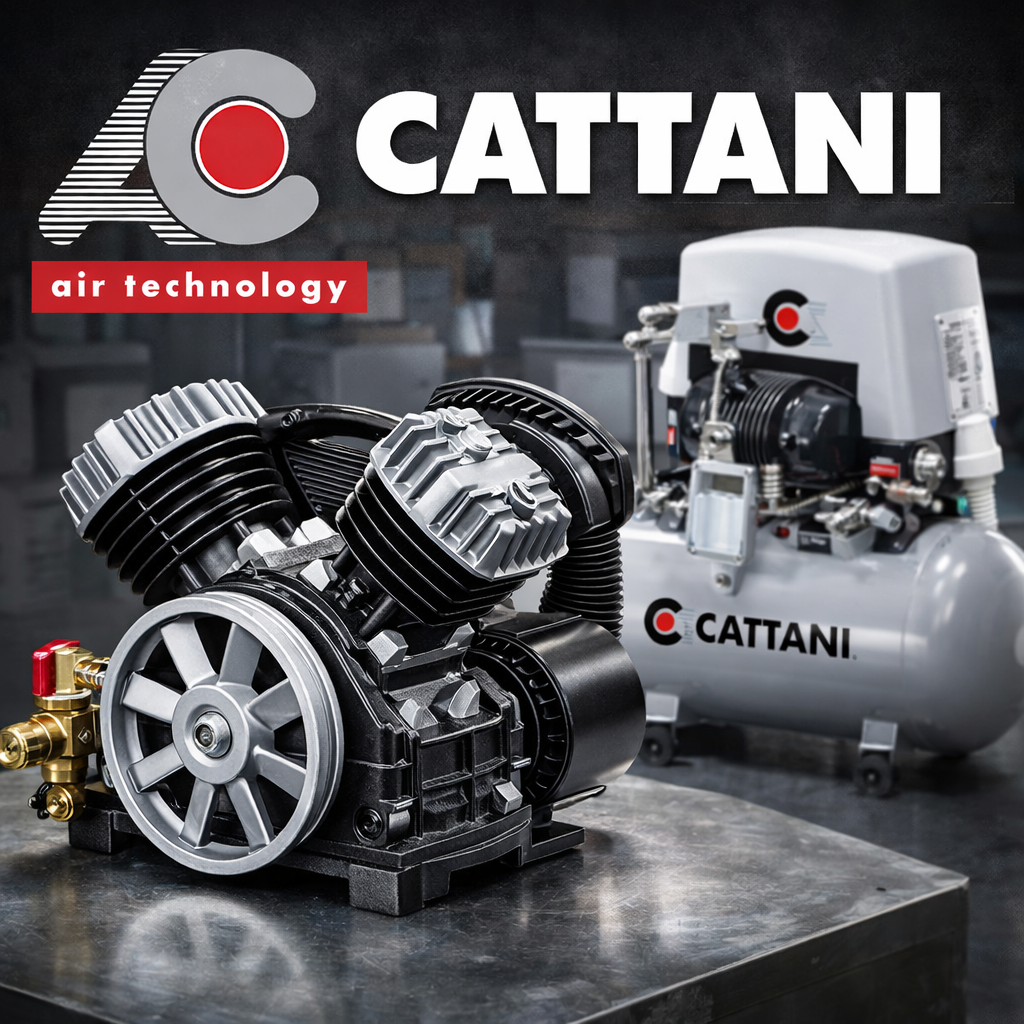 Cattani Aggregat für Kompressoren in Zahnarztpraxen – Produktbild von SDC-Dental