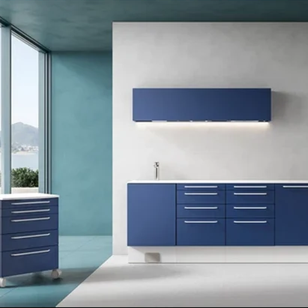 Edarredo Behandlungszeile aus hochwertigem Stahl Kollektion e.04