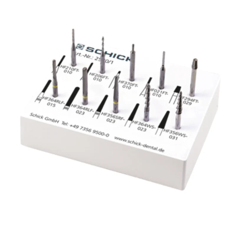 <strong>Schick Dental Fräsersatz</strong><br> 2,35 mm für das Fräsgerät