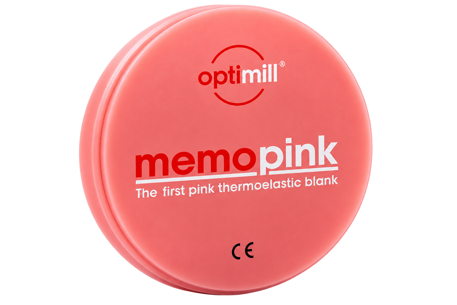 dentona optimill memopink thermoelastische CAD/CAM-Fräsronde