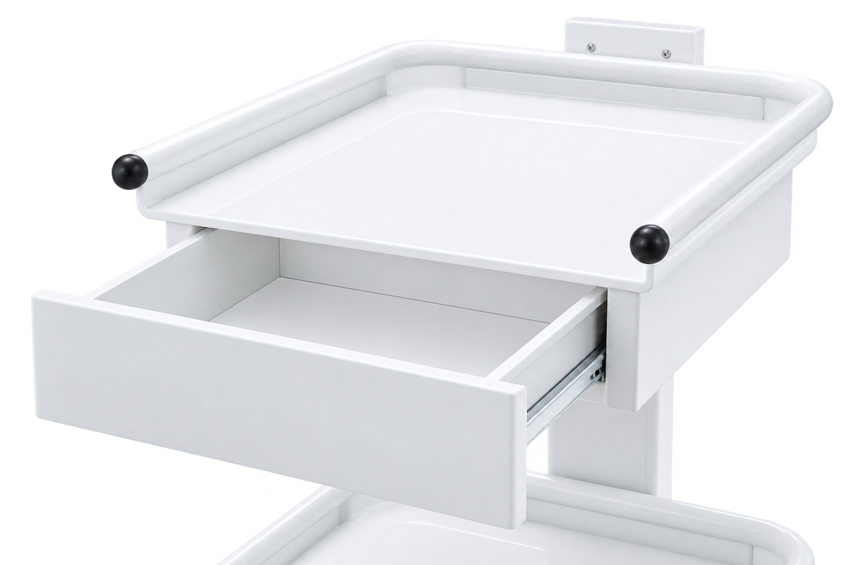 DTS-Design Cart 40 Dental-Gerätewagen mit Option Schubladen und Luft-/Wasserversorgung