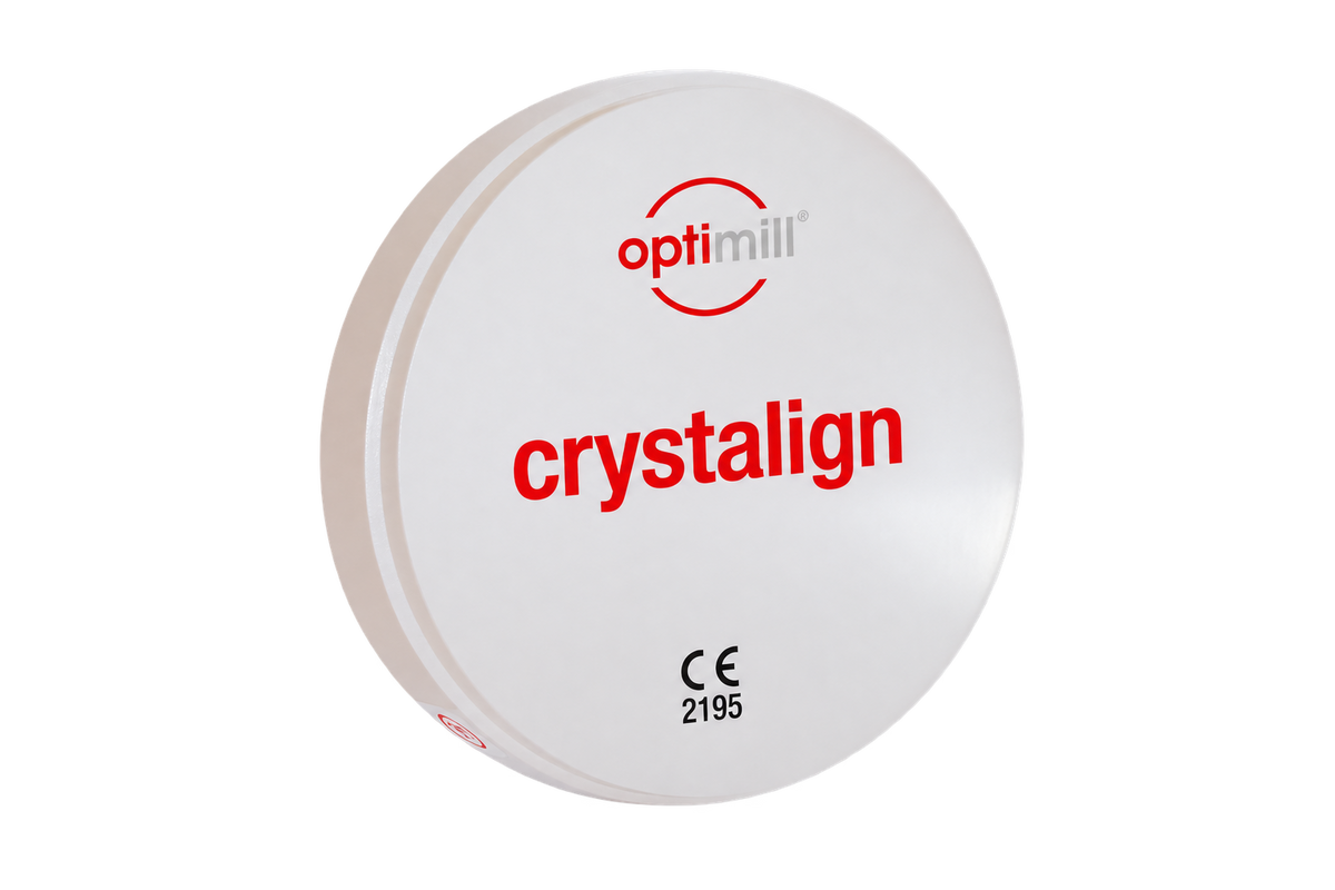 dentona optimill crystalign – PMMA-Fräsrohling für Aligner