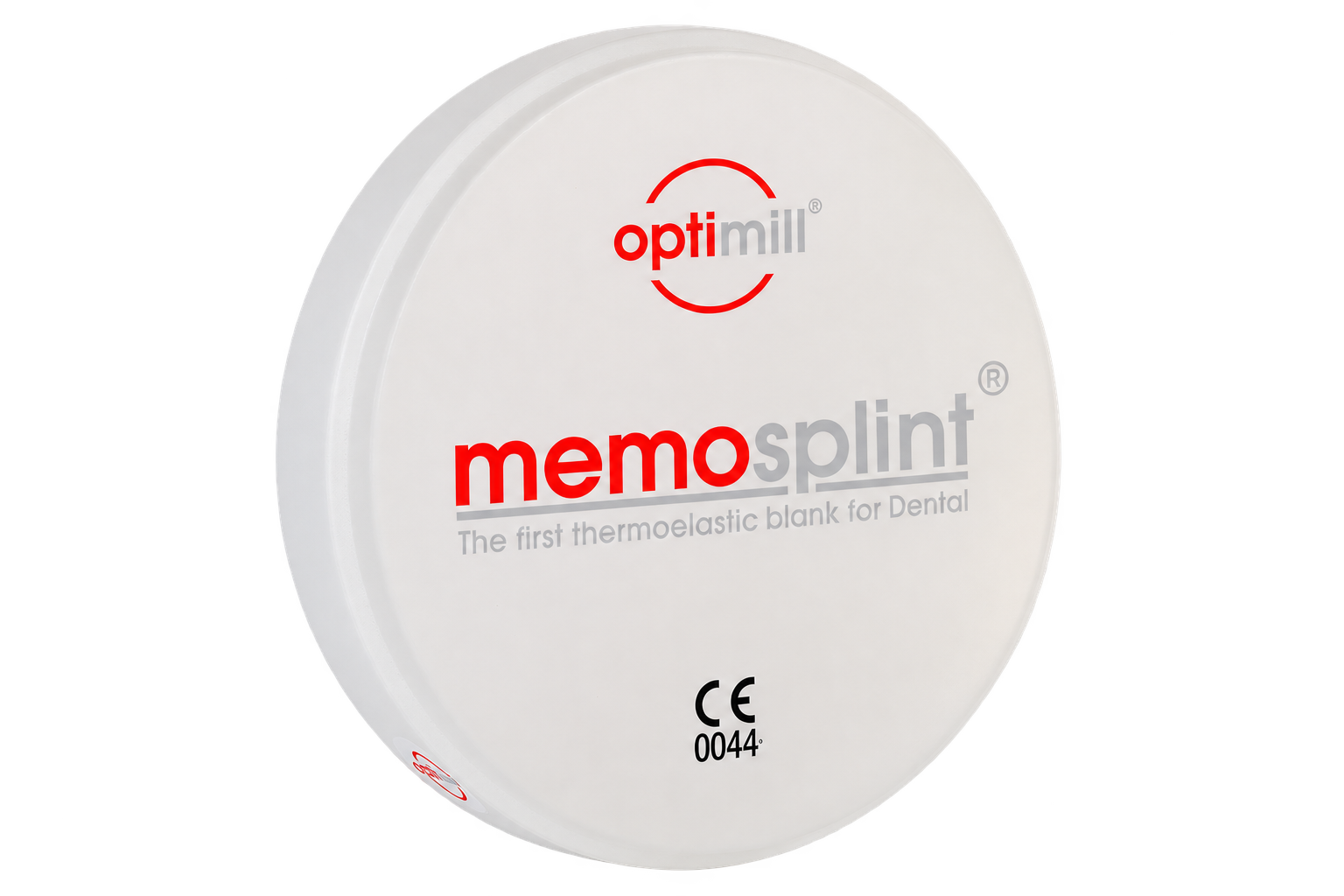 dentona optimill memosplint thermoelastische CAD/CAM-Ronde für Aufbissschienen