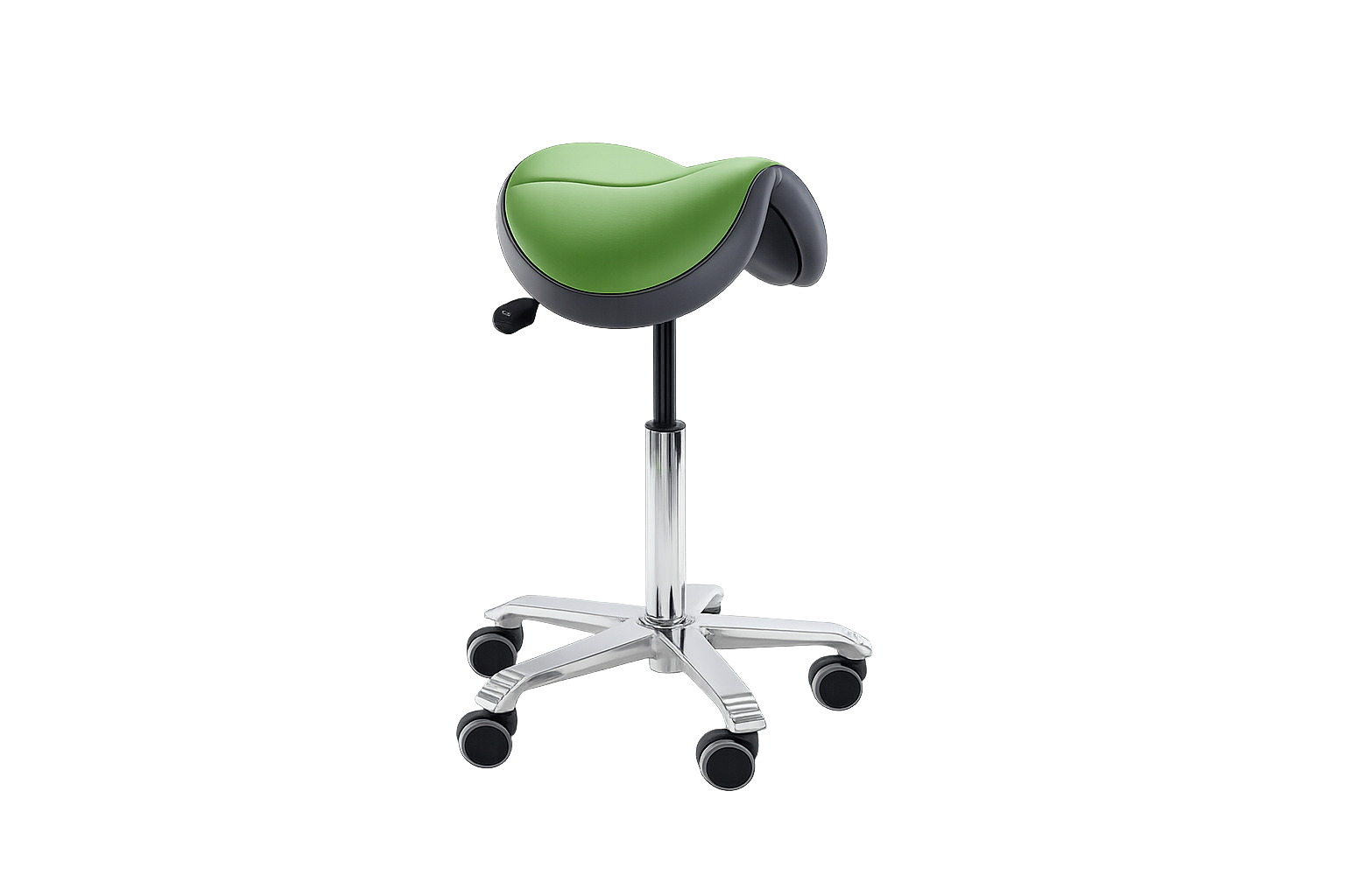 SCORE® AMAZONE-BICOLOR Sattelstuhl / schmale Sitzfläche ca. 35 cm / zweifarbig