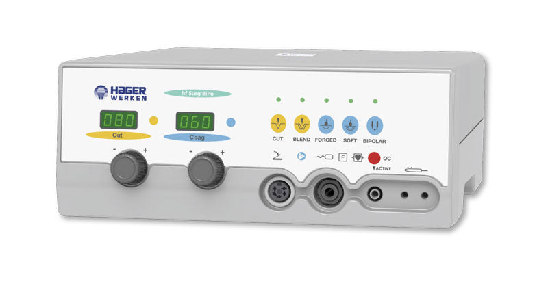 <strong>Hager & Werken hf Surg® BiPo</strong><br>Bipolares, intra-/ extraorales Elektrochirurgiegerät