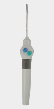 Mytronic MC 3FP Spritze gerade ohne Schlauch - Tastknöpfe blau/grün