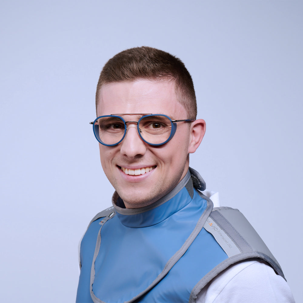 MAVIG Röntgenschutzbrille BR323 Leichte Titan-Strahlenschutzbrille